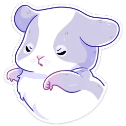 Пич sticker 9