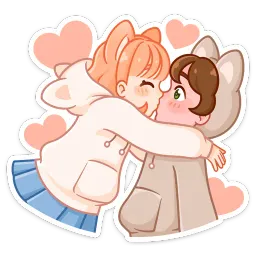 Пичи и Шоко Александра Кирьянова sticker 11
