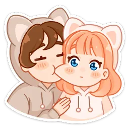 Пичи и Шоко Александра Кирьянова sticker 12