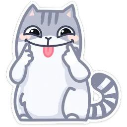 Серый Персик sticker 2