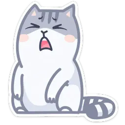 Серый Персик sticker 11