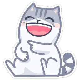 Серый Персик sticker 3