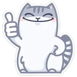 Серый Персик sticker 4