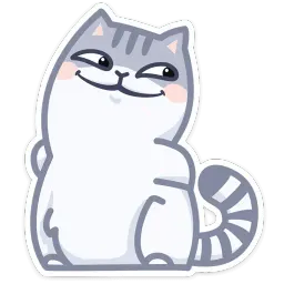 Серый Персик sticker 5