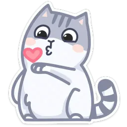 Серый Персик sticker 8