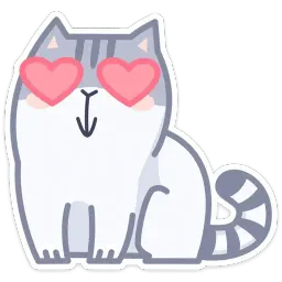 Серый Персик sticker 9