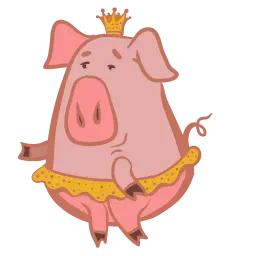 Новогодний свин Telegram sticker pack