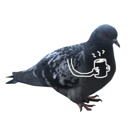 Pigeons with hands sticker 5