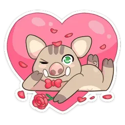 Мистер и Миссис Свин sticker 2