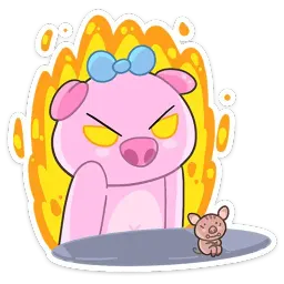 Мистер и Миссис Свин sticker 4