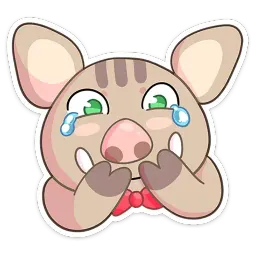 Мистер и Миссис Свин sticker 5