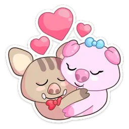 Мистер и Миссис Свин sticker 7