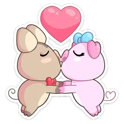 Мистер и Миссис Свин sticker 9