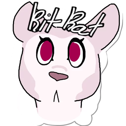 Pink Kit Kat sticker 6