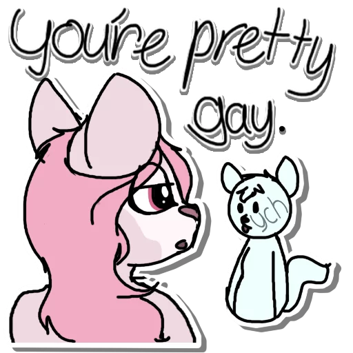 Pink Kit Kat sticker 8