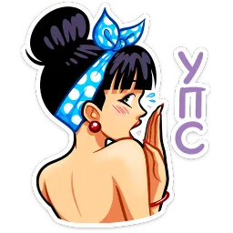 Пин-ап Полли Илья Полутис sticker 2