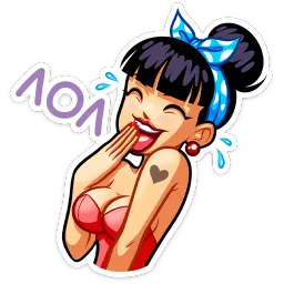 Пин-ап Полли Илья Полутис sticker 6