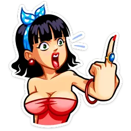 Пин-ап Полли Илья Полутис sticker 7