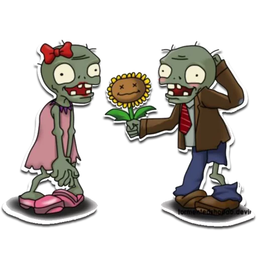 Plants vs Zombies sticker 10