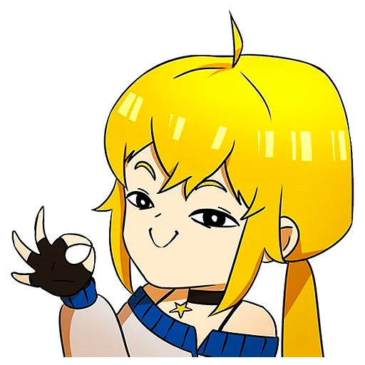 Planya tyan sticker 4