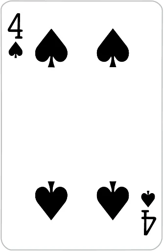 Playing cards sticker 4