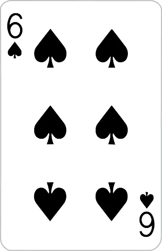 Playing cards sticker 6