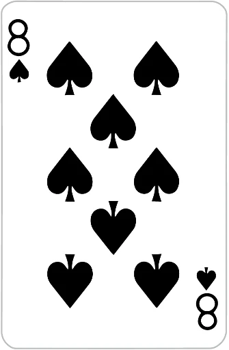 Playing cards sticker 8