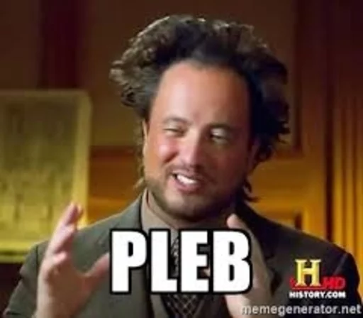 pleb pack sticker 9