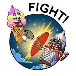 Битва пломбиров Telegram sticker pack