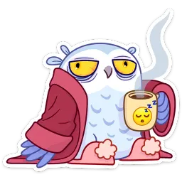 Сова Плюша sticker 12