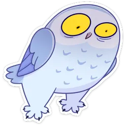 Сова Плюша sticker 4