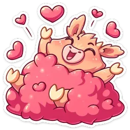 Плюшик sticker 2