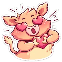 Плюшик sticker 3