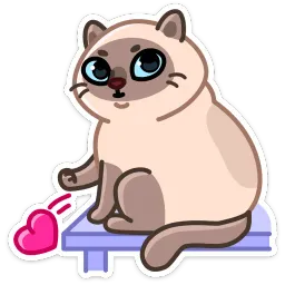 Котик Плюш Валерия Белоусова sticker 5