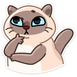 Котик Плюш Валерия Белоусова sticker 10