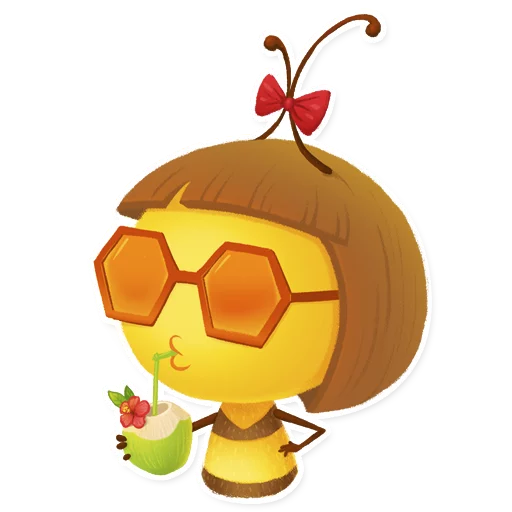 Polly Bee sticker 12