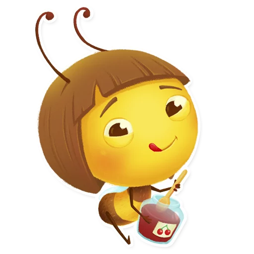 Polly Bee sticker 6