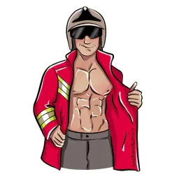 Пожарный Telegram sticker pack