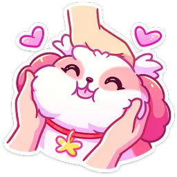 Помпоша ВКонтакте, Дарья Тюсенкова sticker 11