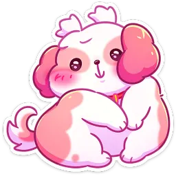 Помпоша ВКонтакте, Дарья Тюсенкова sticker 10