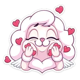 Пуфи sticker 2