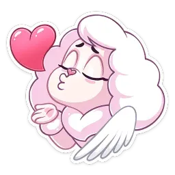 Пуфи sticker 11