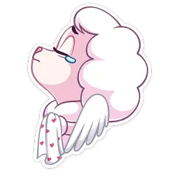 Пуфи sticker 4
