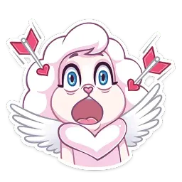 Пуфи sticker 8