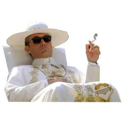 Молодой папа Telegram sticker pack