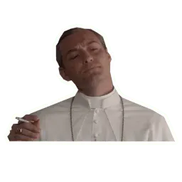Молодой папа sticker 3