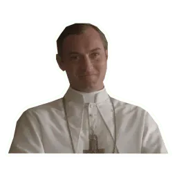 Молодой папа sticker 6