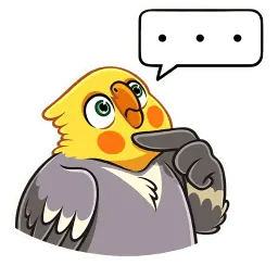 Попка sticker 3