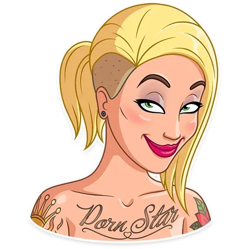 Порноактриса sticker 14