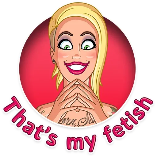 Порноактриса sticker 18
